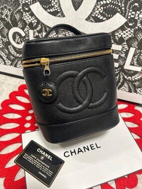 Chanel Vanity Caviar Leather